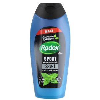 Radox 3in1 Mint & Sea Salt Shower Gel 400ml 