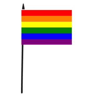 Rainbow Table Flag - 6" x 4"
