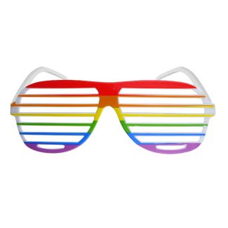 Wholesale Rainbow Pride Shutter Glasses 