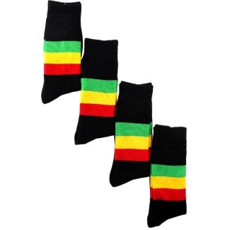 Rastafarian Flag Design Socks