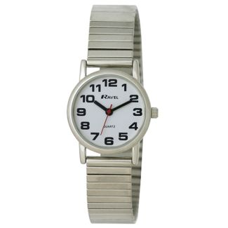 Wholesale Ravel Ladies Polished Round Watch - Silver 