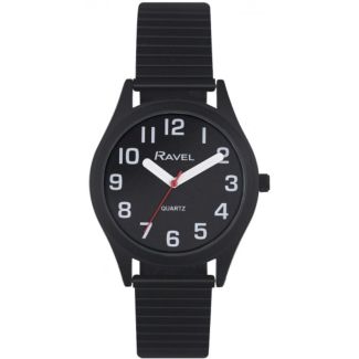Ravel Men's Classic Bracelet Watch - Black