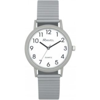 Ravel Unisex Expander Bracelet Watch - Pastel Grey