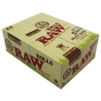 RAW Organic King Size Slim Rolls - 5 Meter 