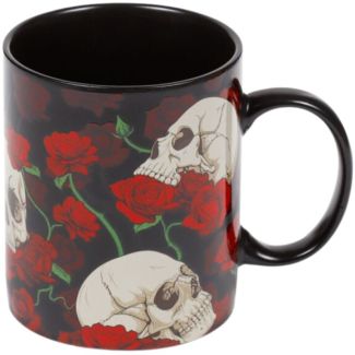 Skulls & Roses Porcelain Mug - 300ml
