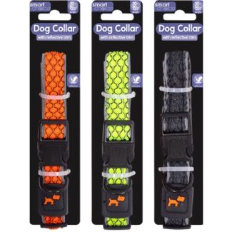 Reflective Textured Dog Collar- Assorted 