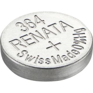 Renata 364 Silver Oxide Watch Battery - 1.55v 