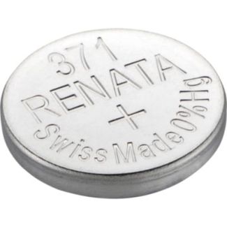 Renata 371 Silver Oxide Watch Battery - 1.55v