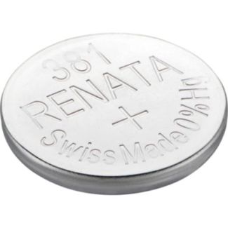Renata 381 Silver Oxide Watch Battery - 1.55v