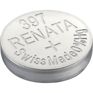 Renata 397 Silver Oxide Watch Battery - 1.55v