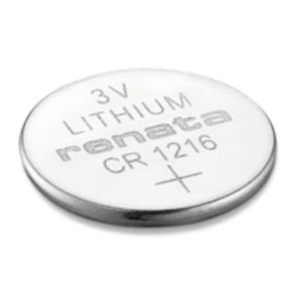 Renata CR1216 Lithium Coin Cell Battery - 3V