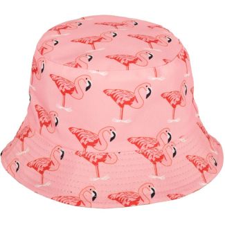 Reversible Pink Flamingo Bucket Hat - 58cm