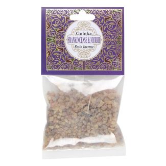 Goloka Resin Incense - Frankincense & Myrrh 