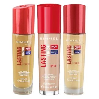 Rimmel Lasting Finish Full Coverage Foundation - Assorted Colour 