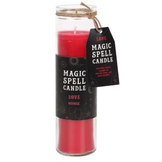 Wholesale Rose "Love" Spell Tube Candle