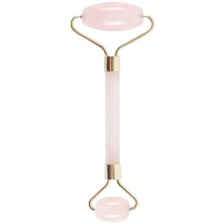 Rose Quartz Dual Ended Face Roller 