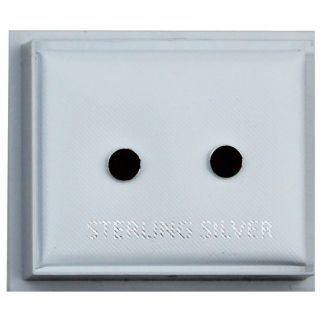 Round Gem Birthstone Studs 4mm - January(Garnet)