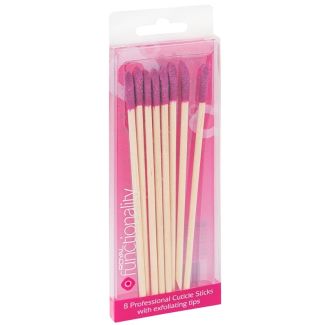 Royal Functionality 8 Professional Cuticle Sticks With Exfoliating Tips