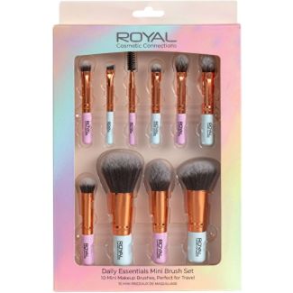Royal Cosmetics Daily Mini Essentials 10pcs Make-Up Brush Set 