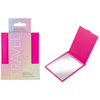 Royal Cosmetics Folding Travel Compact Mirror - Pink