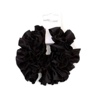 Regular Ruffle Satin Scrunchie – Assorted