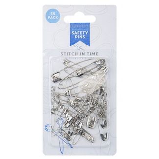 Safety Pins In Assorted Sizes