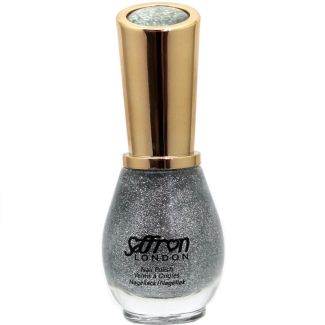Wholesale Saffron Nail Polish - #63 Silver Glitter