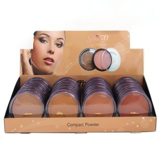 Wholesale Saffron Compact Powder - Assorted Shades (B)