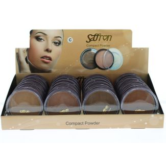 Wholesale Saffron Compact Powder- Pack C
