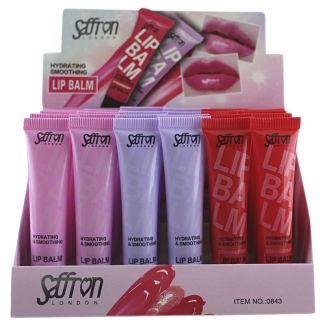 Wholesale Saffron Hydrating & Soothing Lip Balm - Assorted 