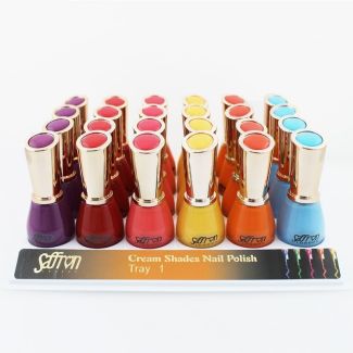 Saffron Cream Shades Nail Polish - Tray 1