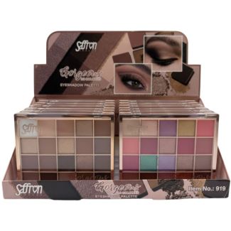 Saffron Gorgeous Eyeshadow Palette - 20 Assorted Colours (Tray - A)