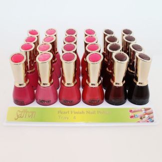 Saffron Pearl Finish Nail Polish - Tray 4