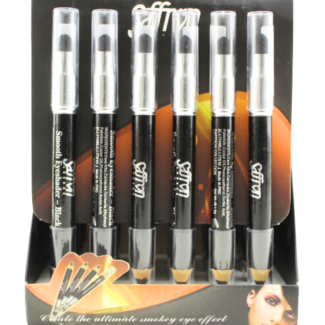 Saffron Smooth Smokey Eyeshadow - Black