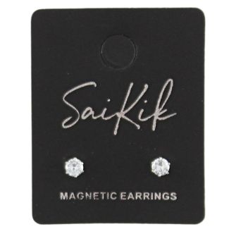 Wholesale Saikik Magnetic Earrings - 4mm
