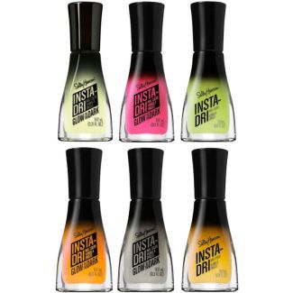 Sally Hansen Insta-Dri & Glow In The Dark Nail Polish - Assorted Colours