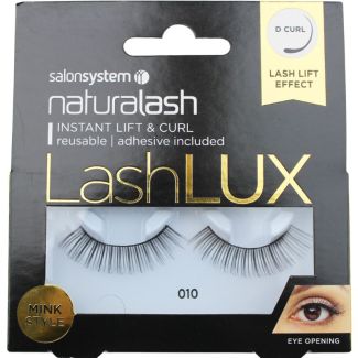 Salon System Naturalash Lash Lux - 010Mink Style (Adhesive Included) 