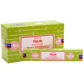 Satya Tulsi Incense Sticks (12 x 15g)