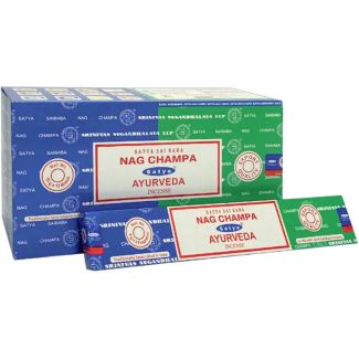 Satya Combo Incense Sticks – Nag Champa and Ayurveda