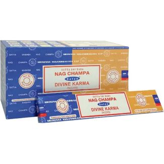 Satya Combo Incense Sticks – Nag Champa and Divine Karma