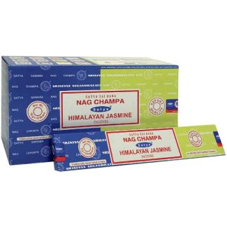 Satya Combo Incense Sticks – Nag Champa and Fragrant Myrrh