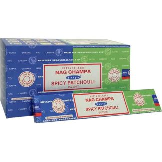 Satya Combo Incense Sticks – Nag Champa and Fragrant Myrrh
