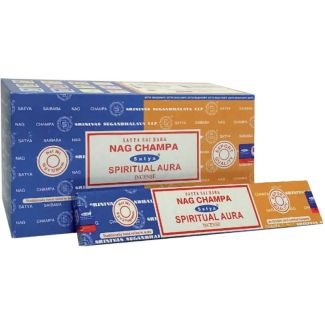 Satya Combo Incense Sticks – Nag Champa and Spiritual Aura