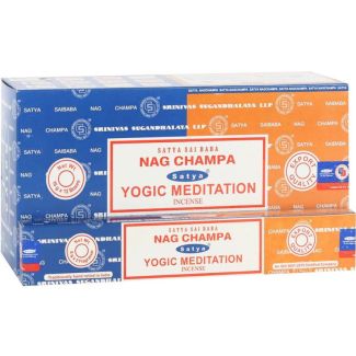 Satya Combo Incense Sticks – Nag Champa and Fragrant Myrrh