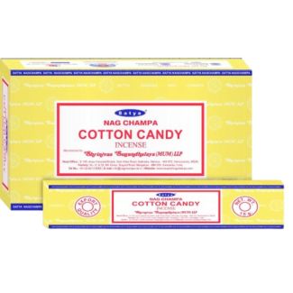 Satya Incense Sticks  –  Cotton Candy Pack of 12 (15g Each)
