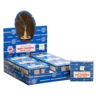 Satya Sai Baba Nag Champa Incense Cones (12 x 30g)