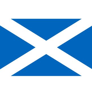 Scotland Flag (St. Andrew's Cross) - 5ft x 3ft 