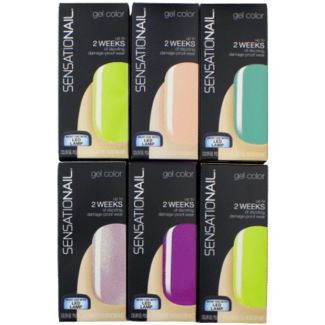 Wholesale Sensationail Gel Nail Polishes - Assorted Colours 