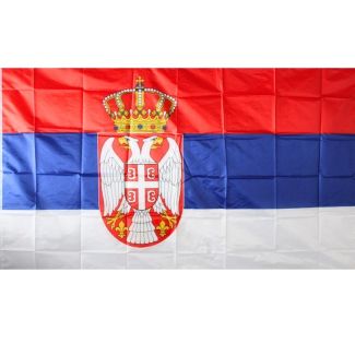 Serbia Flag 5ft x 3ft