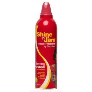 Wholesale Shine 'n Jam Magic Fingers  Setting Mousse For Braiders- 12 Oz (354ml)